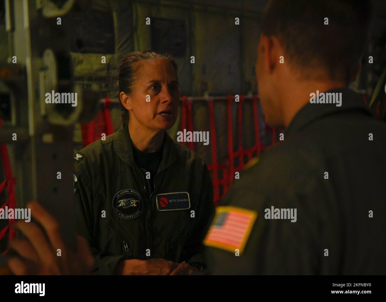 KEESLER AIR FORCE BASE, Miss. (Sept. 28, 2022) Navy Capt. Beth Sanabia ...