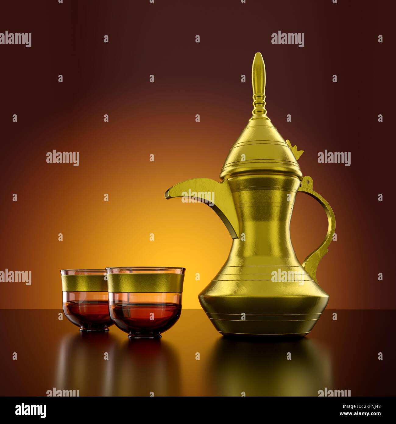 Regional Food Backgrounds Traditional Golden Arabic Coffee Set With Dallah Coffee  Pot And Dates Dark Background Vertical Photo Stock Photo - Download Image  Now - iStock