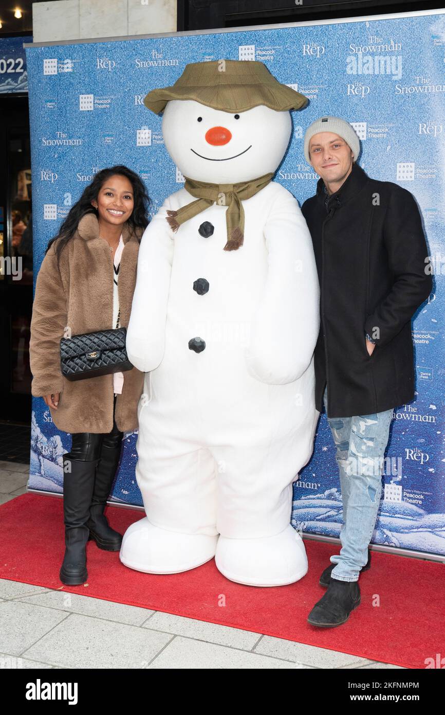 Tyger DrewHoney arrives at the Snowman 25th anniversary gala