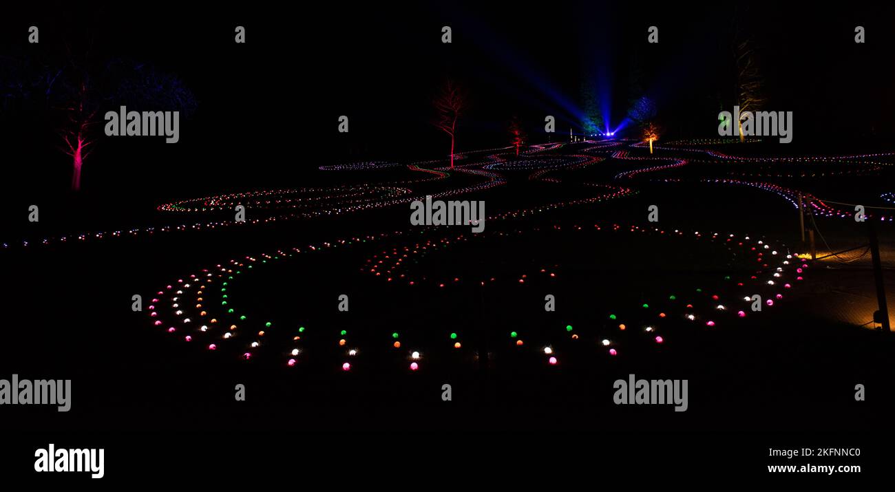 Christmas Lights at Blenheim Palace, 2020 Stock Photo Alamy