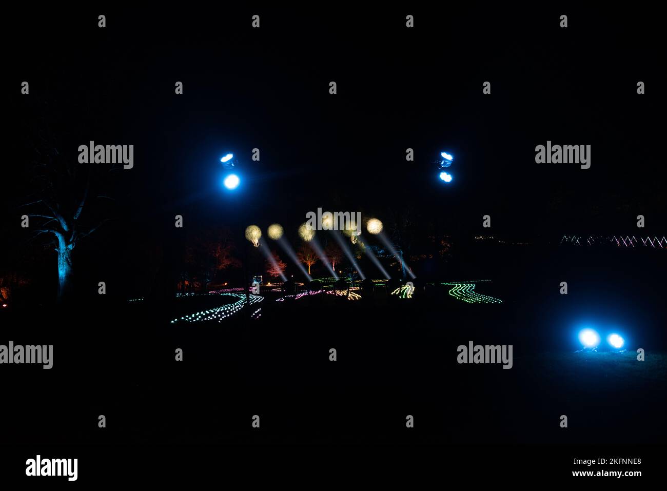 Christmas Lights at Blenheim Palace, 2020 Stock Photo Alamy