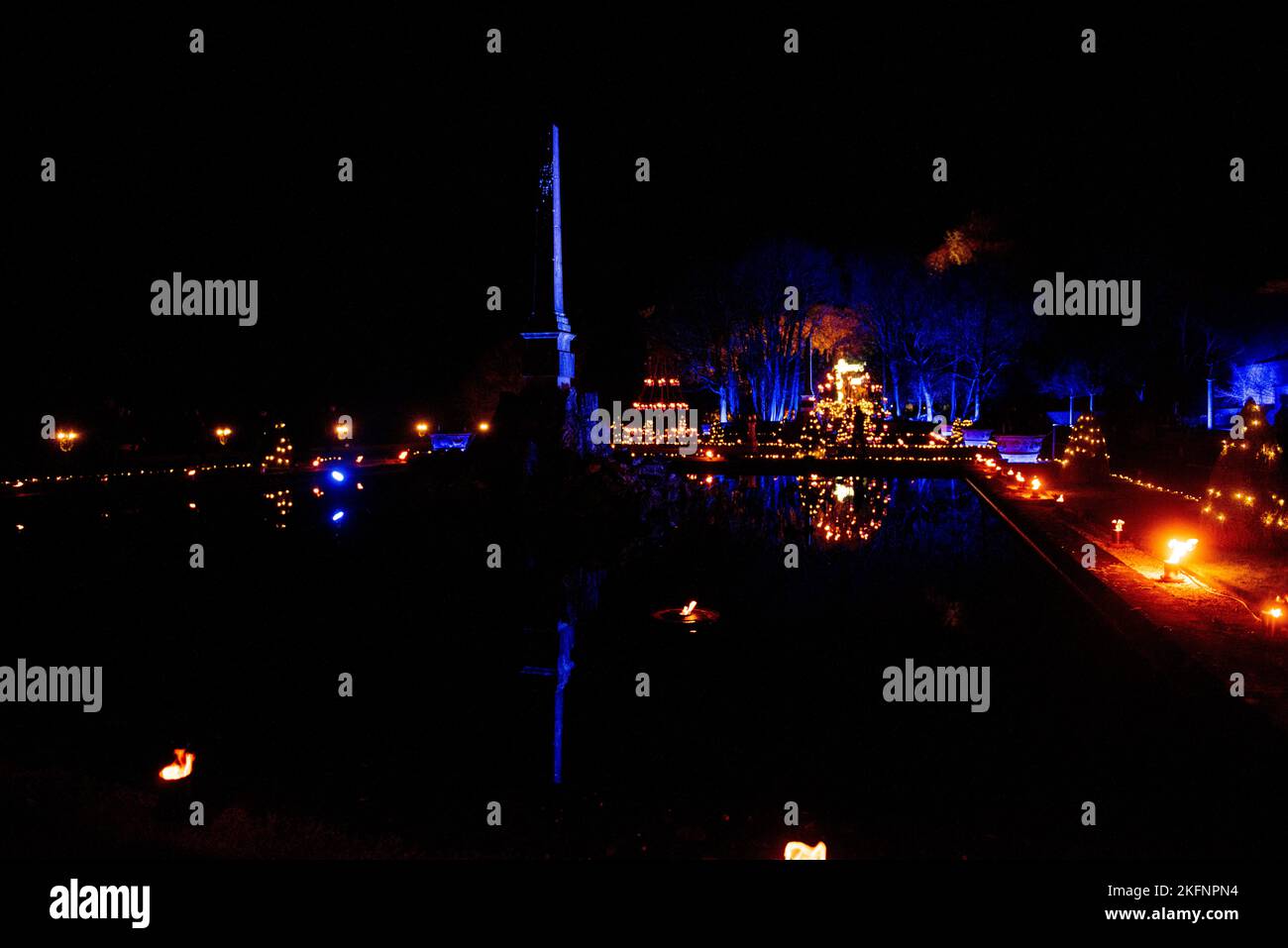 Christmas Lights at Blenheim Palace, 2020 Stock Photo Alamy