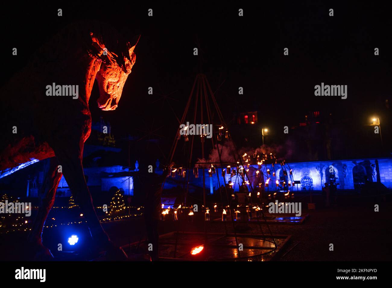 Christmas Lights at Blenheim Palace, 2020 Stock Photo Alamy