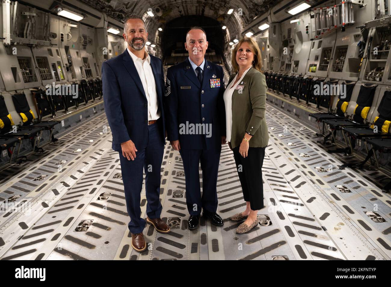 Bo Brenneman, left, loan consultant for Caliber Home Loans, and U.S