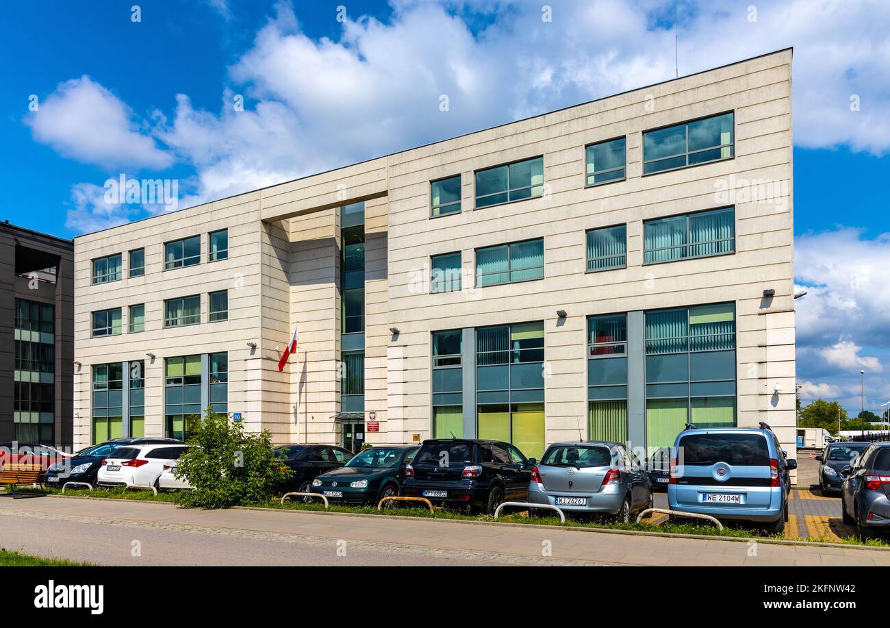 Warsaw, Poland - June 10, 2022: Ministry of Justice Ministerstwo