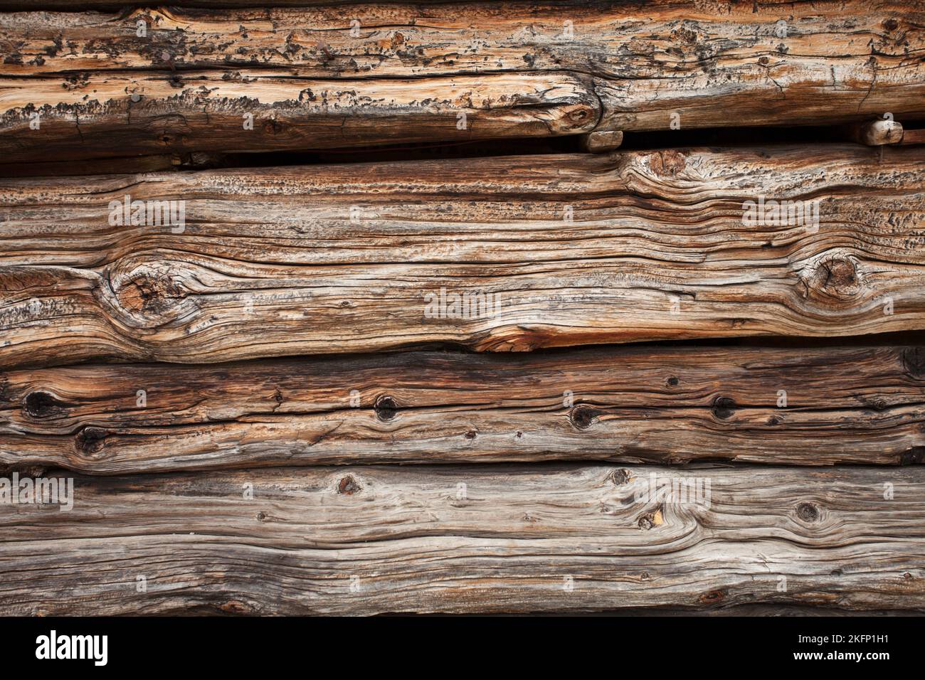 Natural pine wood panels as background Stock Photo