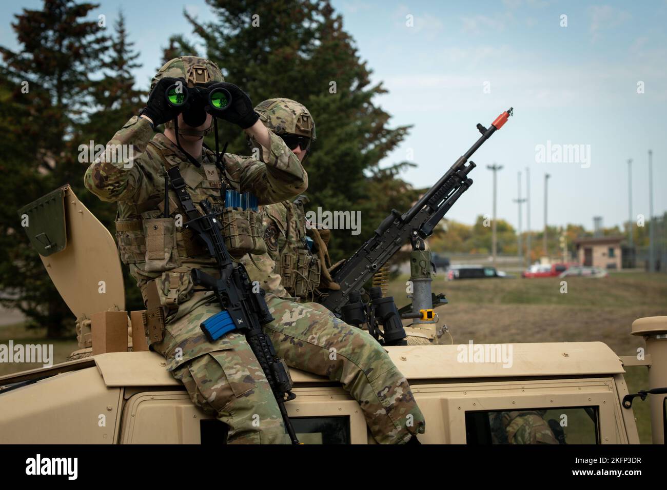 U.S. Air Force Senior Airman Caleb Weller, 319th Security Forces