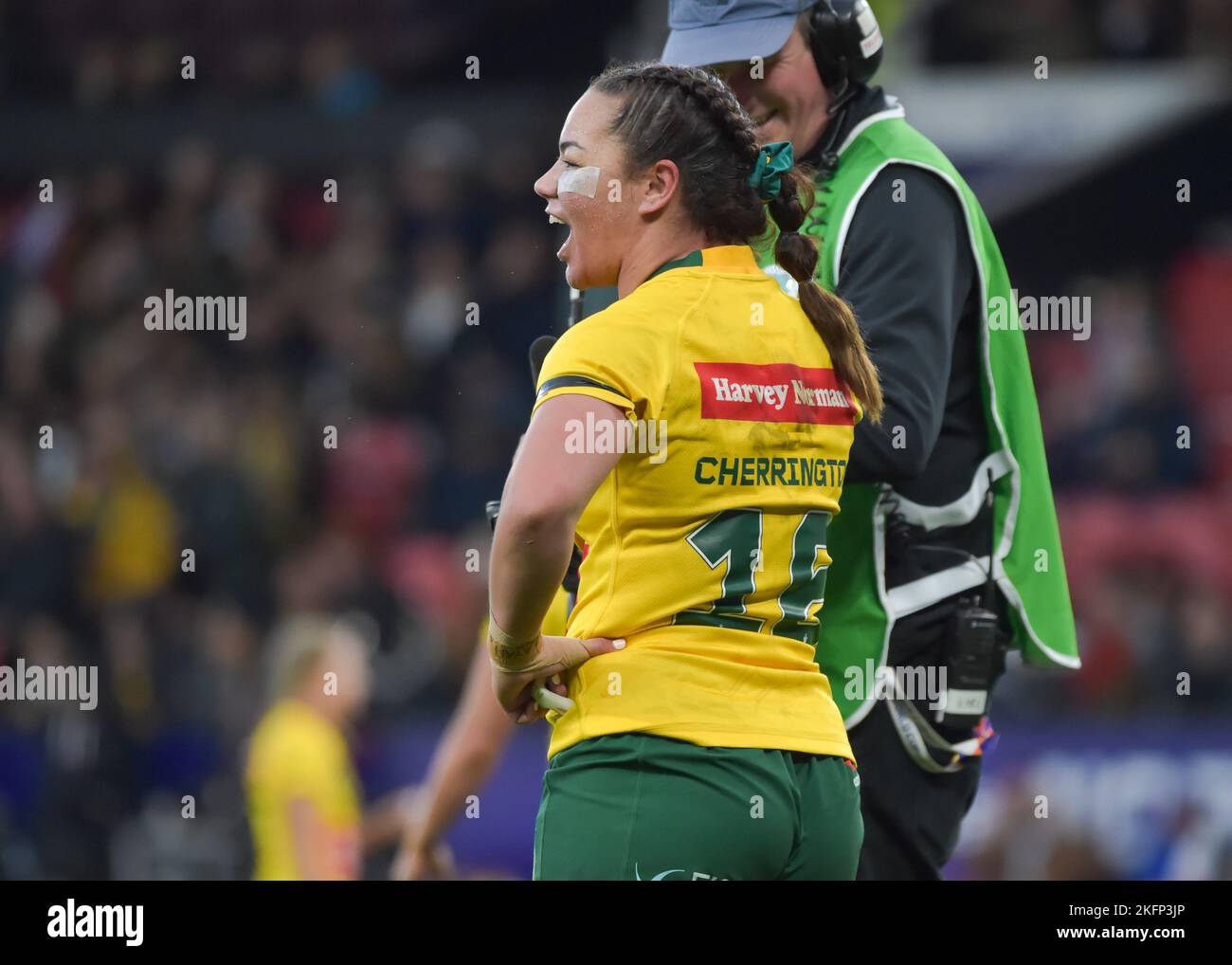 Old Trafford, Manchester, UK on November 19th 2022 Woman’s Rugby League