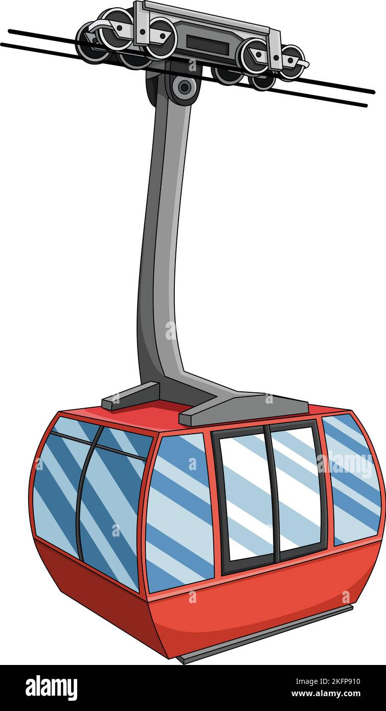Aerial Tramway vector illustration design Stock Vector Image & Art