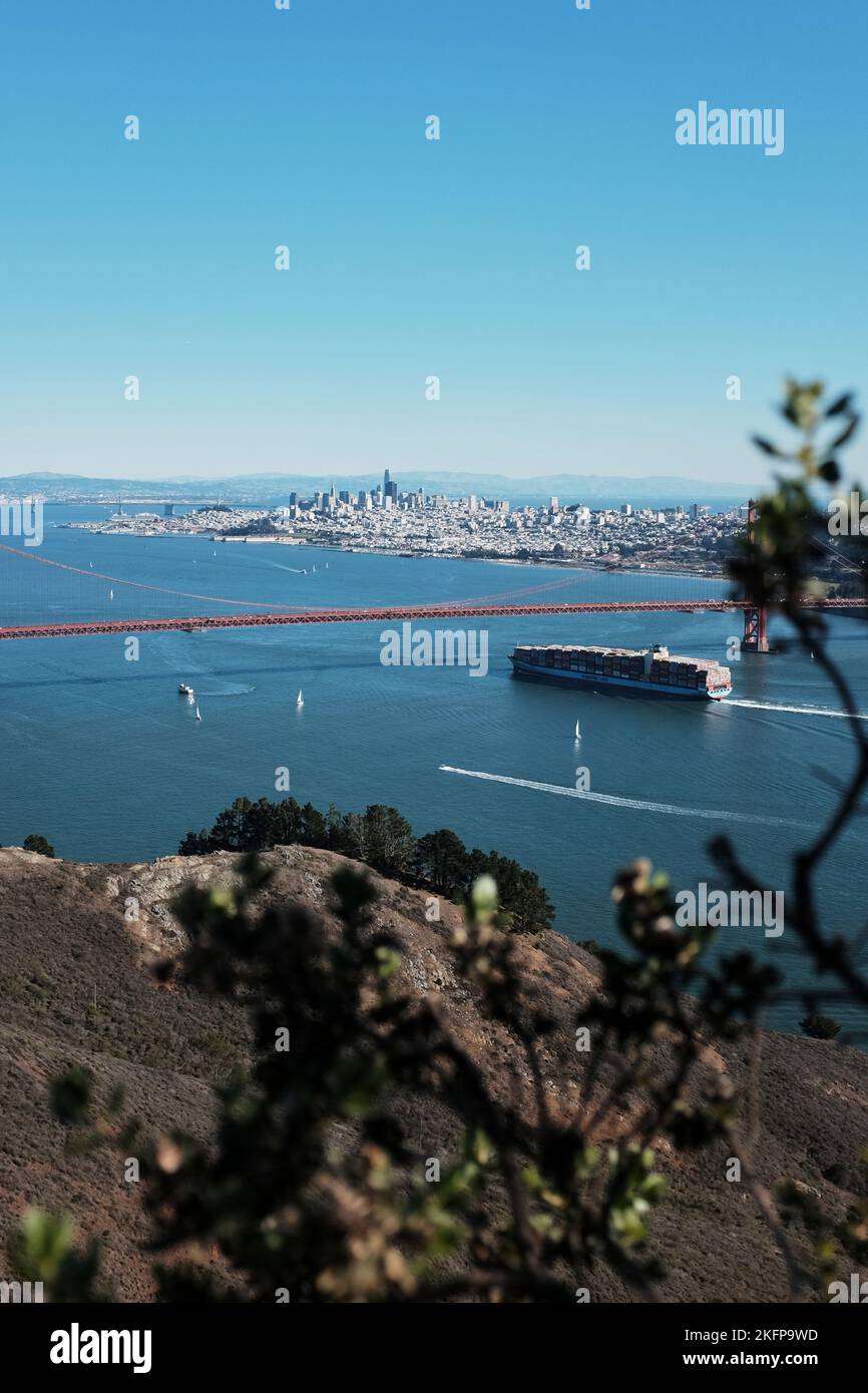 Golden Gate Bridge, San Fransisco Stock Photo