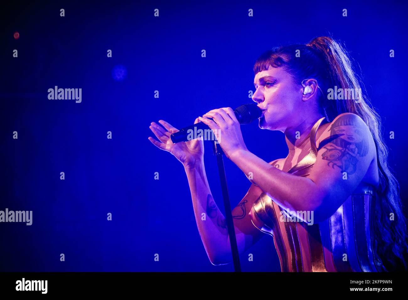 Copenhagen, Denmark. 18th Nov, 2022. The Swedish singer and songwriter ...