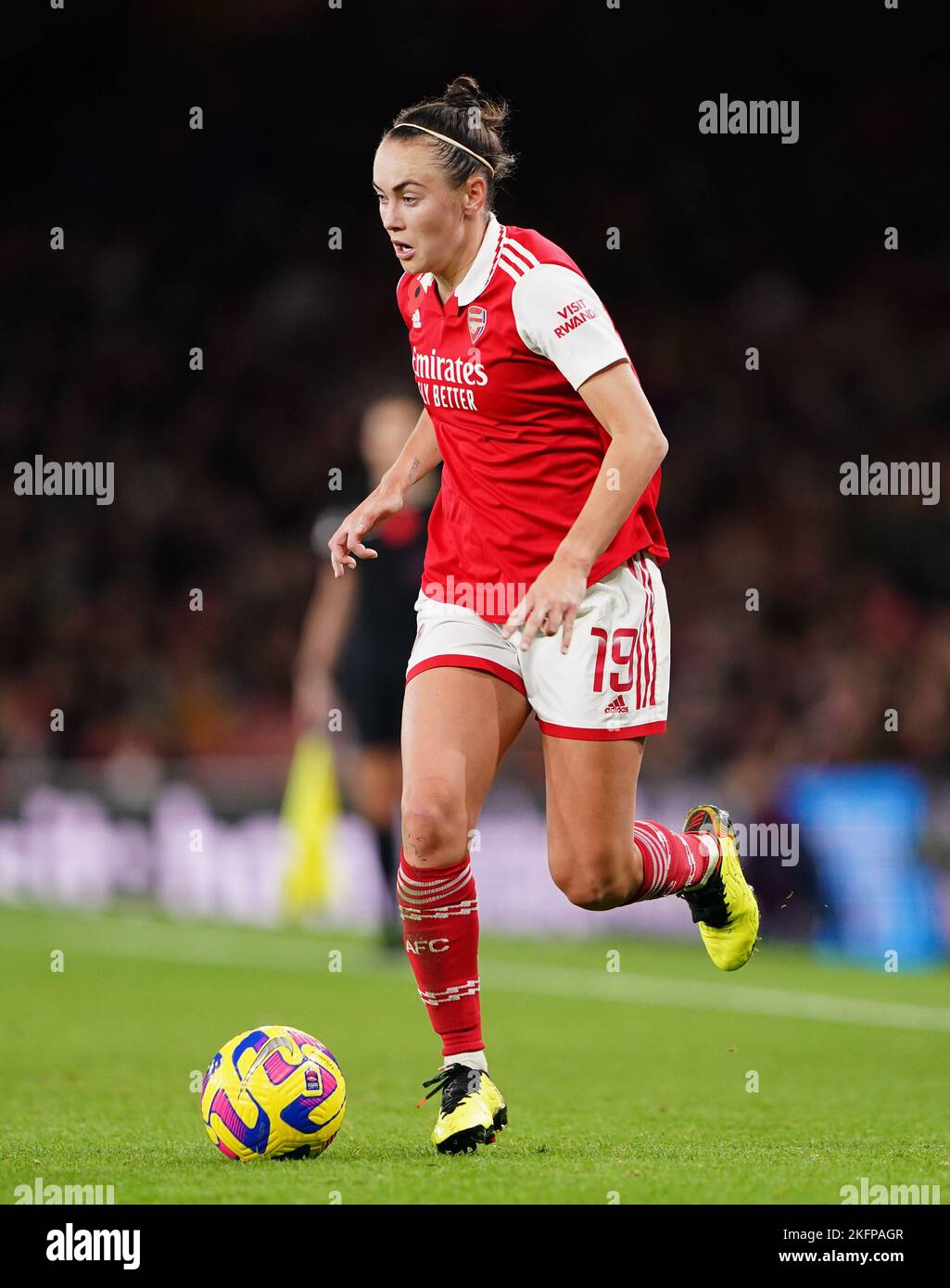 Arsenal's Caitlin Foord during the Barclay Women's Super League match at the Emirates Stadium, London. Picture date: Saturday November 19, 2022. Stock Photo