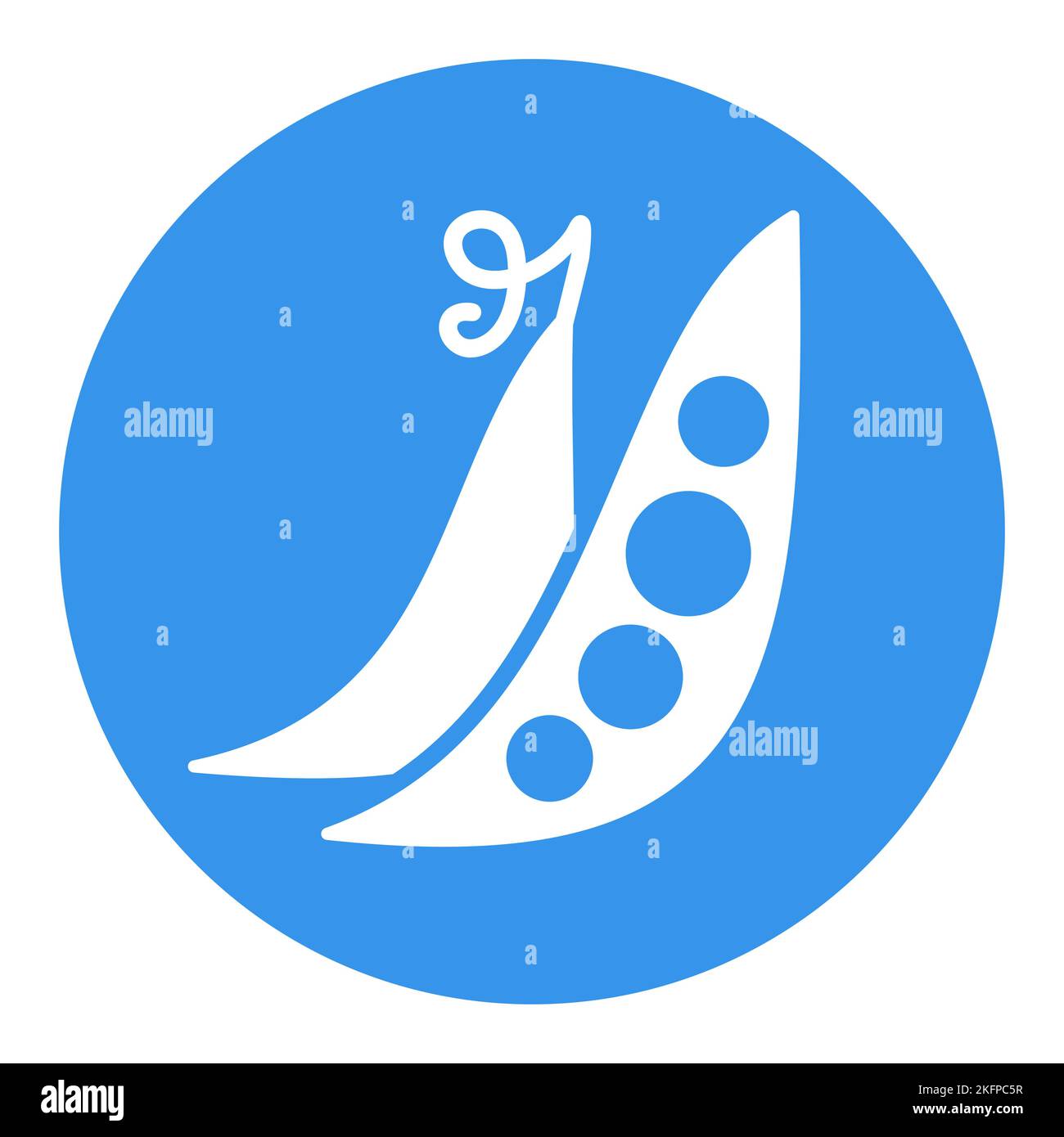 Peas isolated design vector glyph icon. Vegetable sign. Graph symbol ...