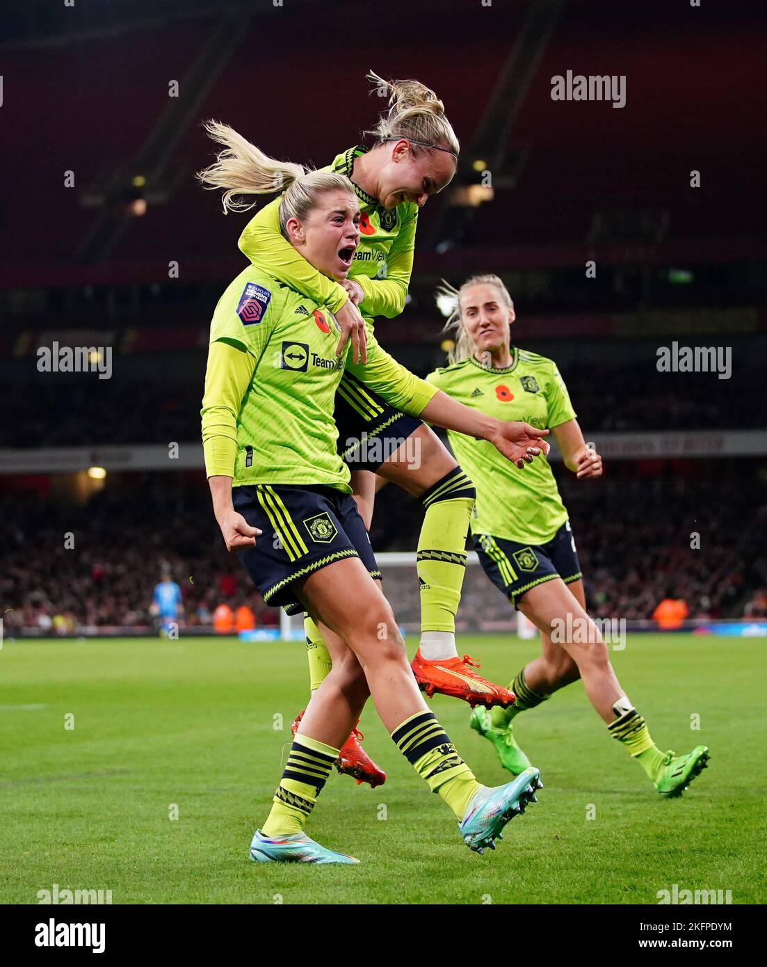 Manchester United s Alessia Russo left Celebrates Scoring Their Side manchester-united-s-alessia-russo-left-celebrates-scoring-their-side