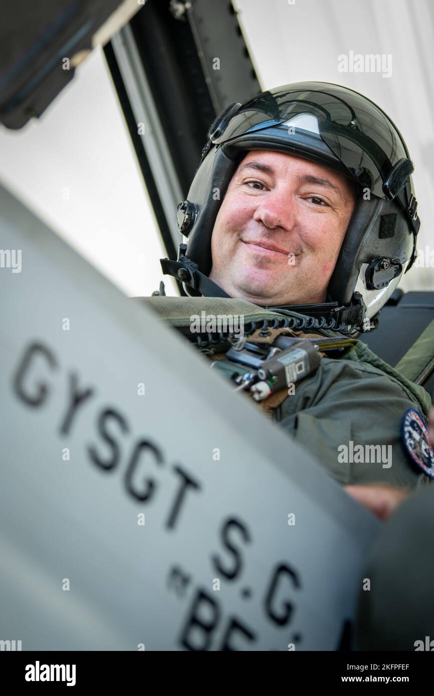 U.S. Marine Corps Gunnery Sgt. Stephen Meiners, a Saint Clair, Mo