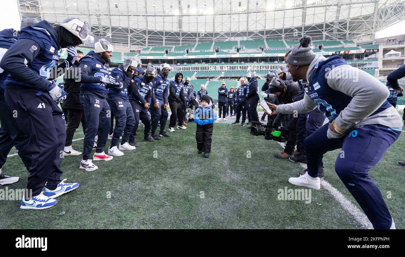 November 19, 2022, Regina, SK, Canada Threeyearold Lansen, son of