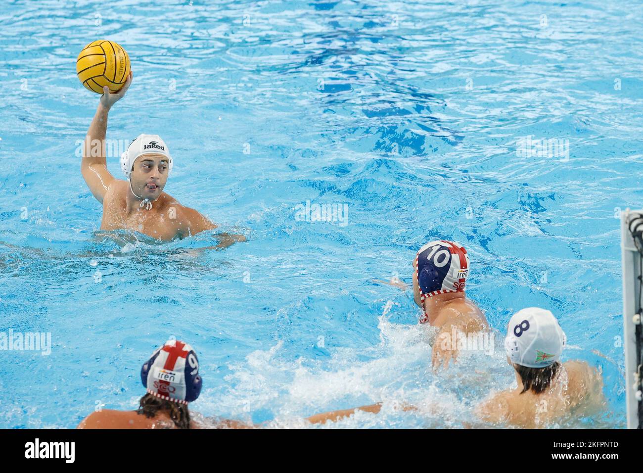 Piscina Scandone, Napoli, Italy, November 19, 2022, Lorenzo Briganti of