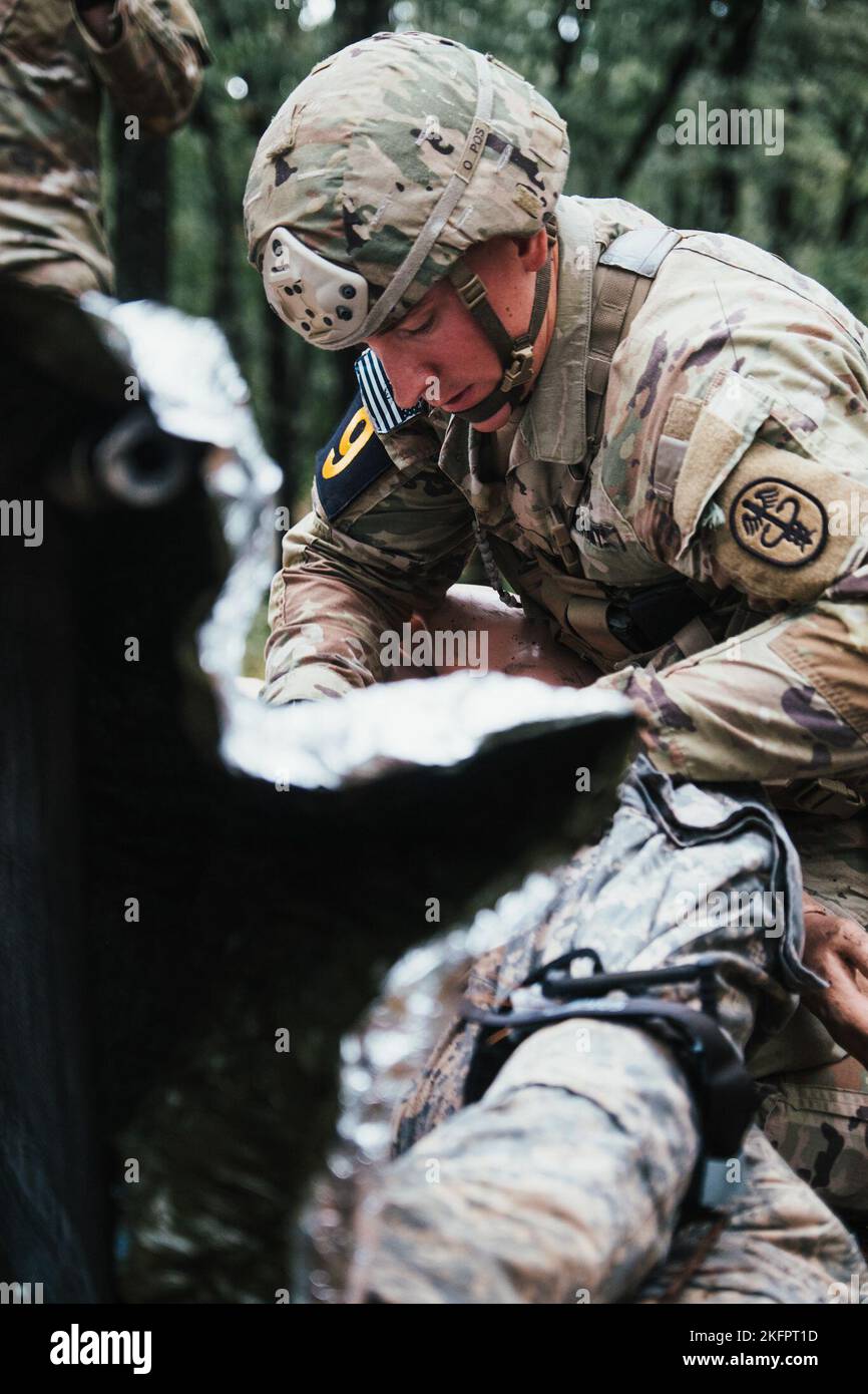 U.S. Army Sgt. Garret Paulson, representing U.S. Army Medical Command