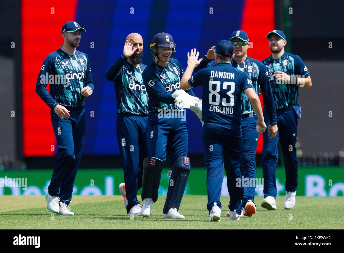 Sydney, Australia. 19 Nov 2022. Australia v. England cricket match in