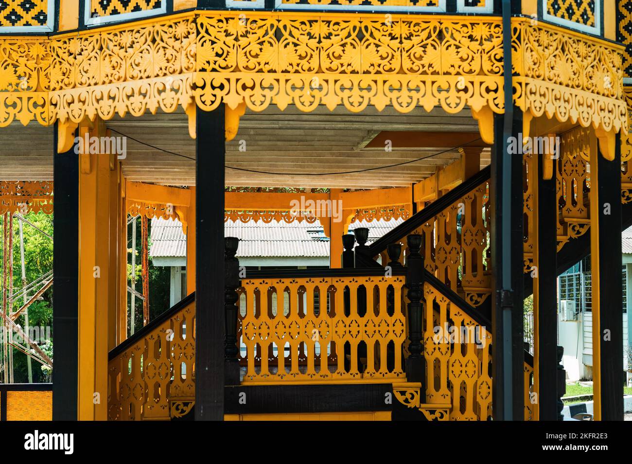 PERAK, MALAYSIA - Oct 18, 2022: The Royal Museum palace in royal town ...