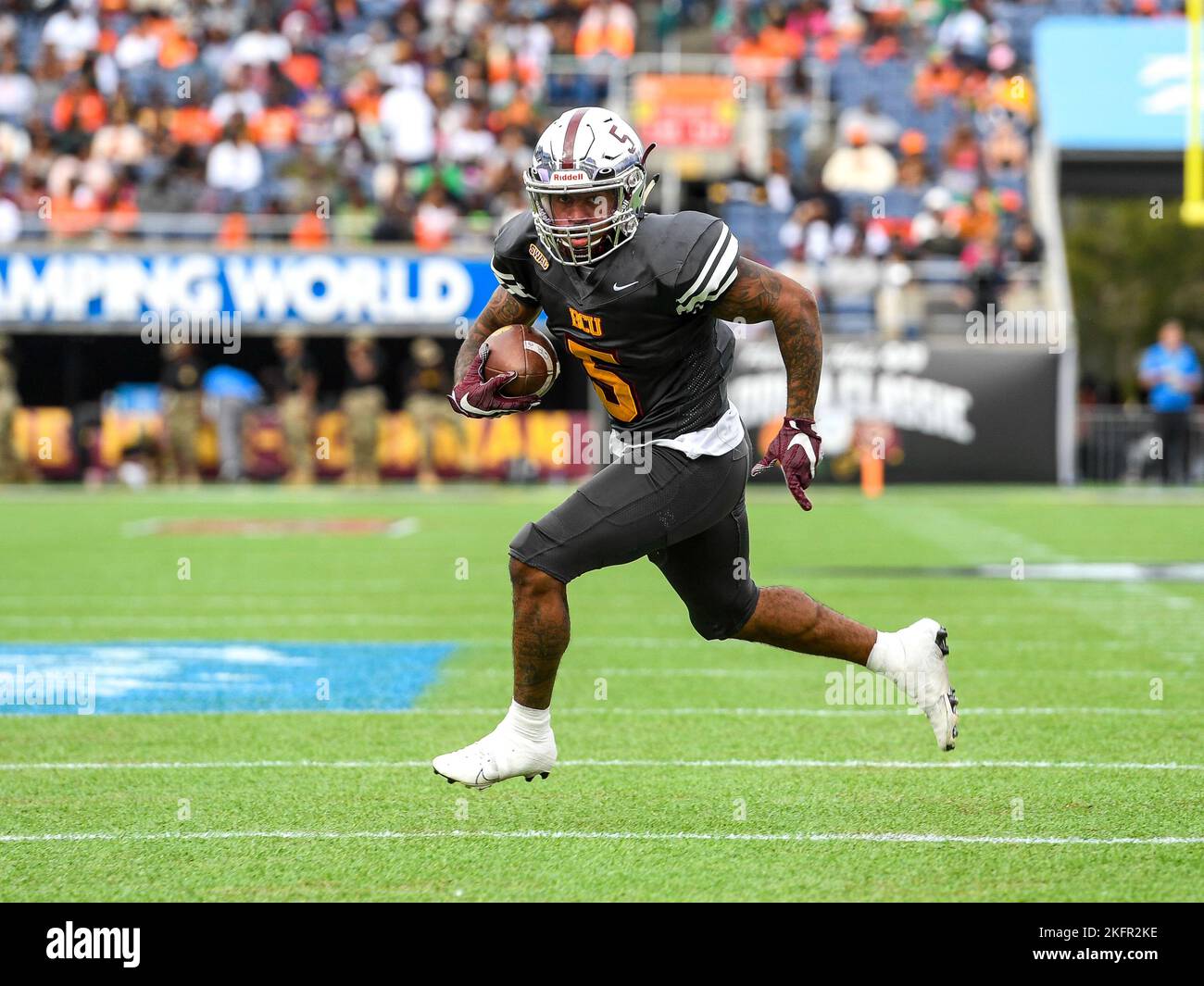 November 19, 2022 Bethune Cookman Wildcats running back Que'shaun Byrd