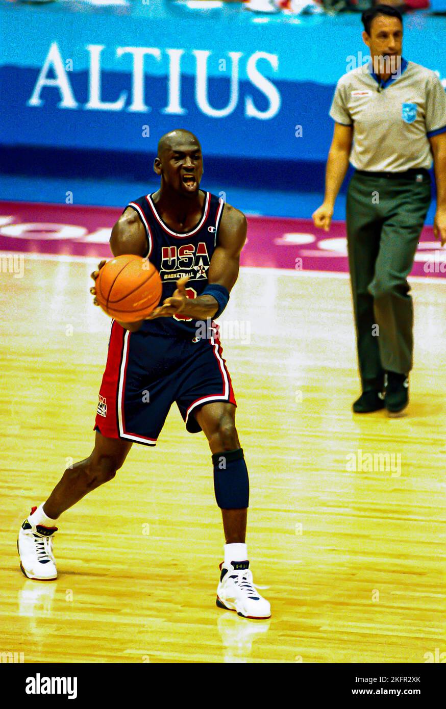 michael jordan olympic card 1992