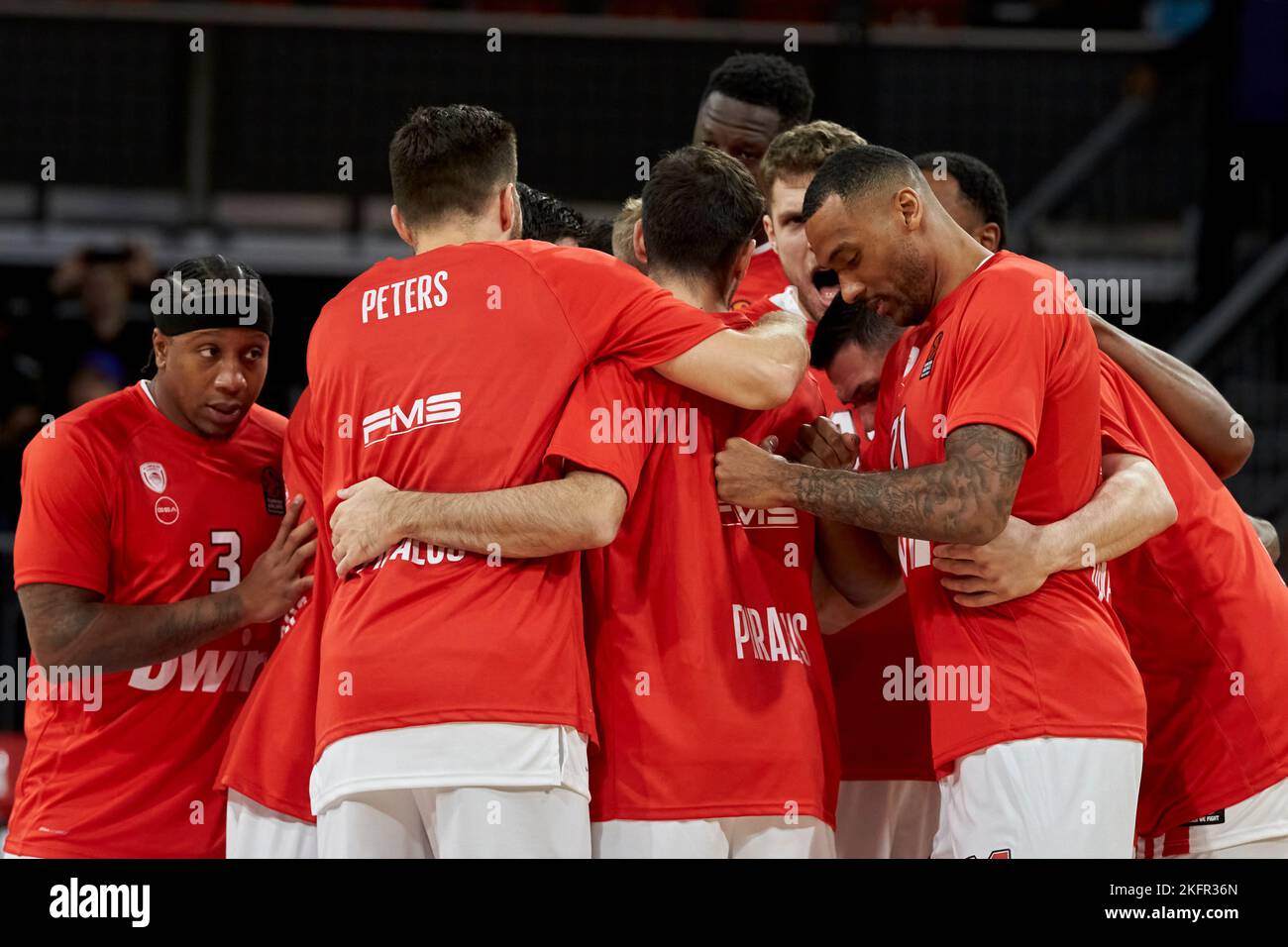 2022/23 FIBA EuroLeague | FC Bayern München vs Olympiacos Piraeus Stock Photo