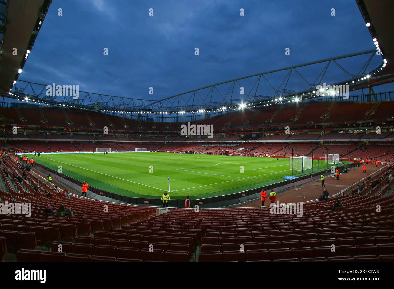 London, England, 19th November 2022. General view inside the ground before the The FA Women's Super League match at the Emirates Stadium, London. Picture credit should read: Kieran Cleeves / Sportimage Stock Photo