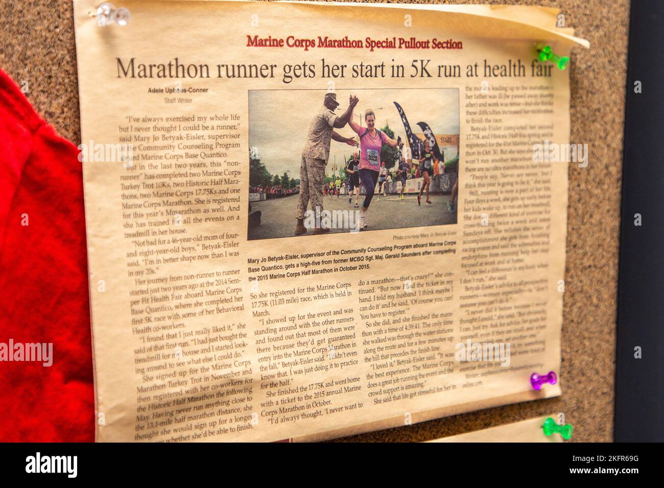 Tips Commstrat A photo of a new paper clipping from when Mary Jo Betyak-Eisler ...