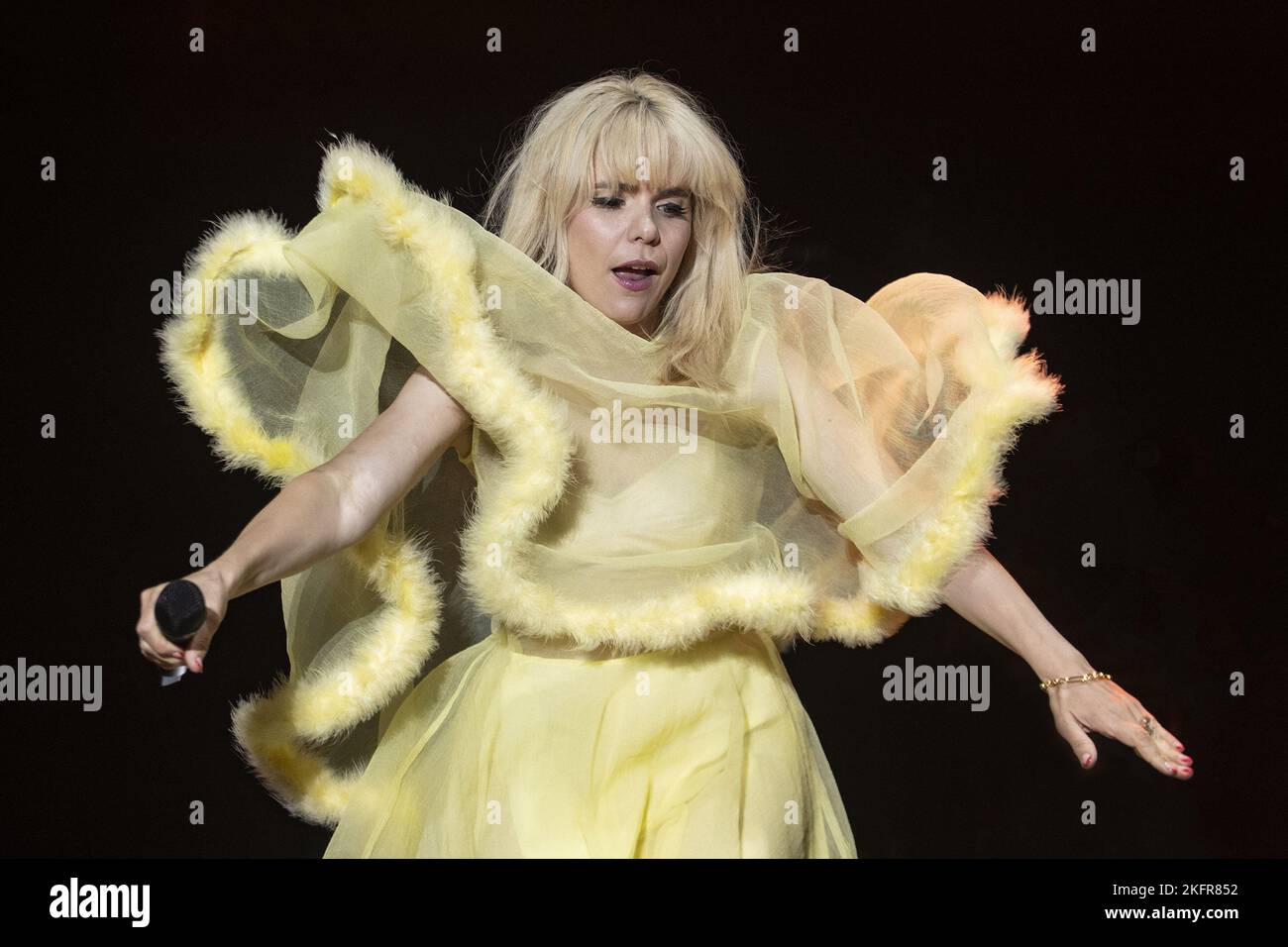 HATFIELD, ENGLAND Paloma Faith headlines on stage at Hatfield Park