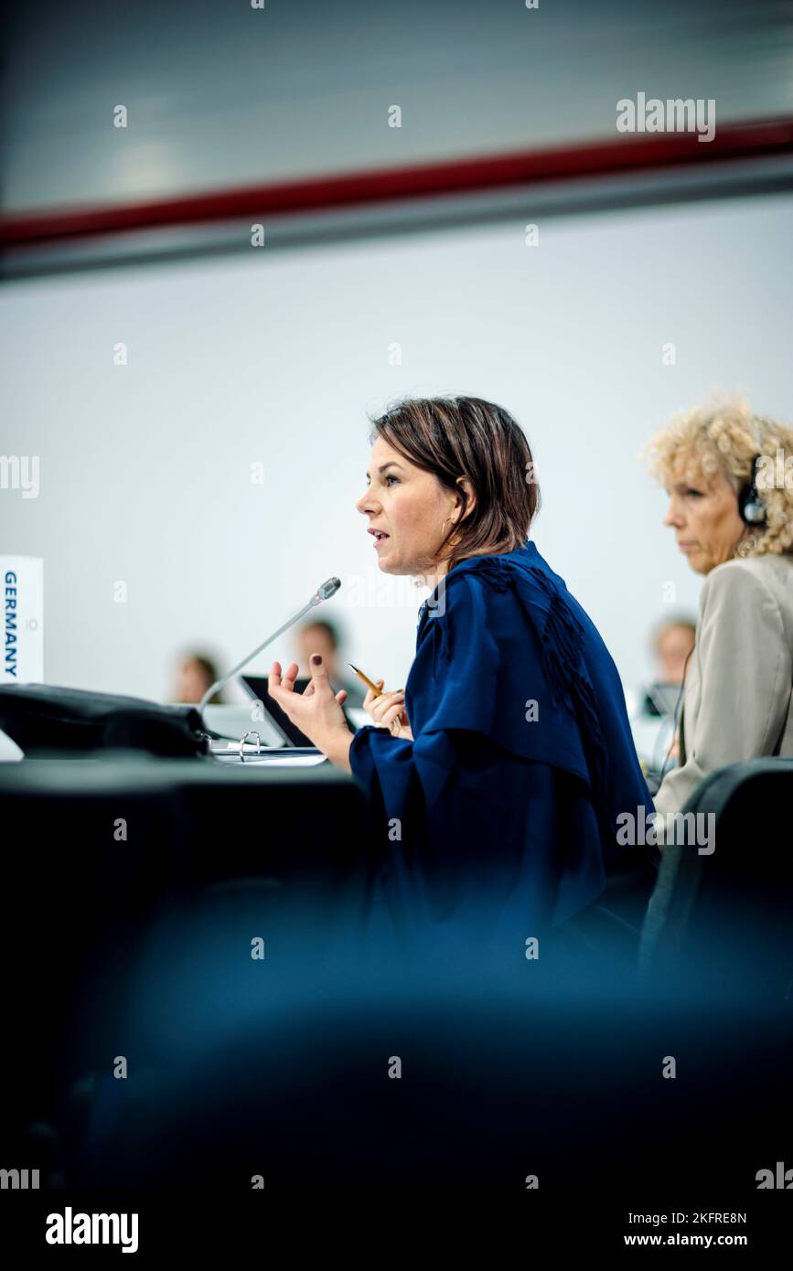 Sharm el-Sheikh, 11/20/2022 COP27 climate conference. Annalena Baerbock