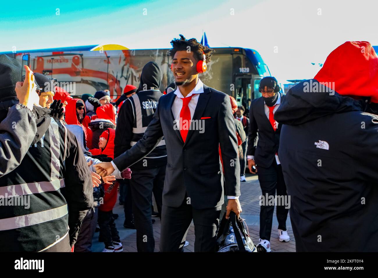 The Nebraska Cornhuskers take on Wisconsin Badgers in an all-out battle ...
