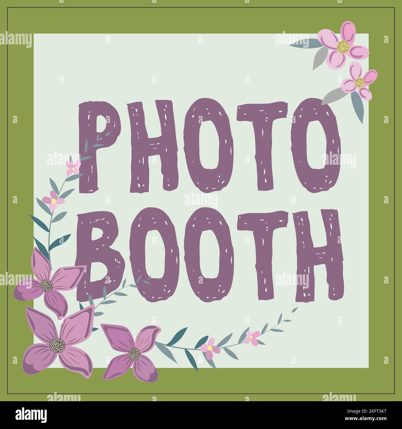 Writing Displaying Text Photo Booth. Concept Meaning Form Of Photo Sharing  And Publishing In The Format Of A Blog Stock Photo, Picture and Royalty  Free Image. Image 198281577.