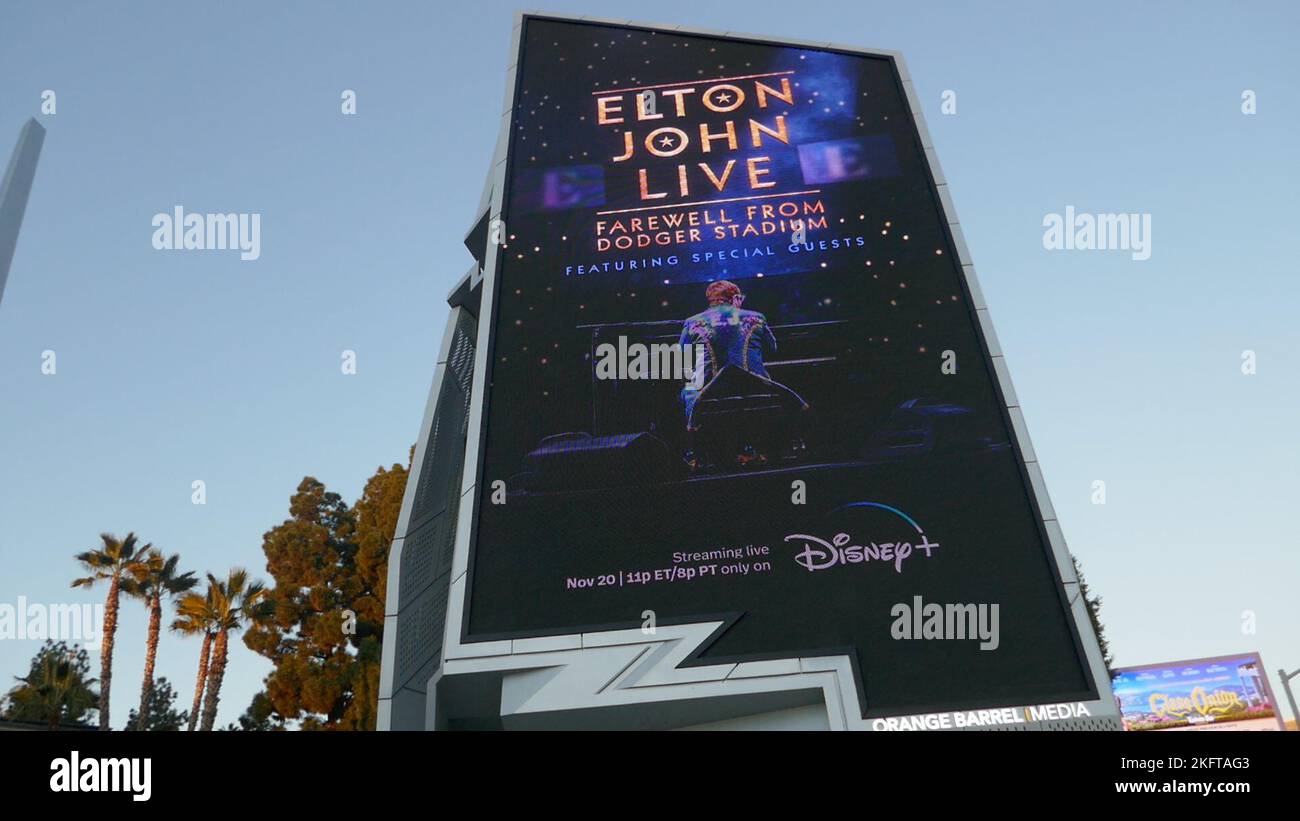 Nov 19 2022 Elton John Dodger Stadium Los Angeles Ca Farewell