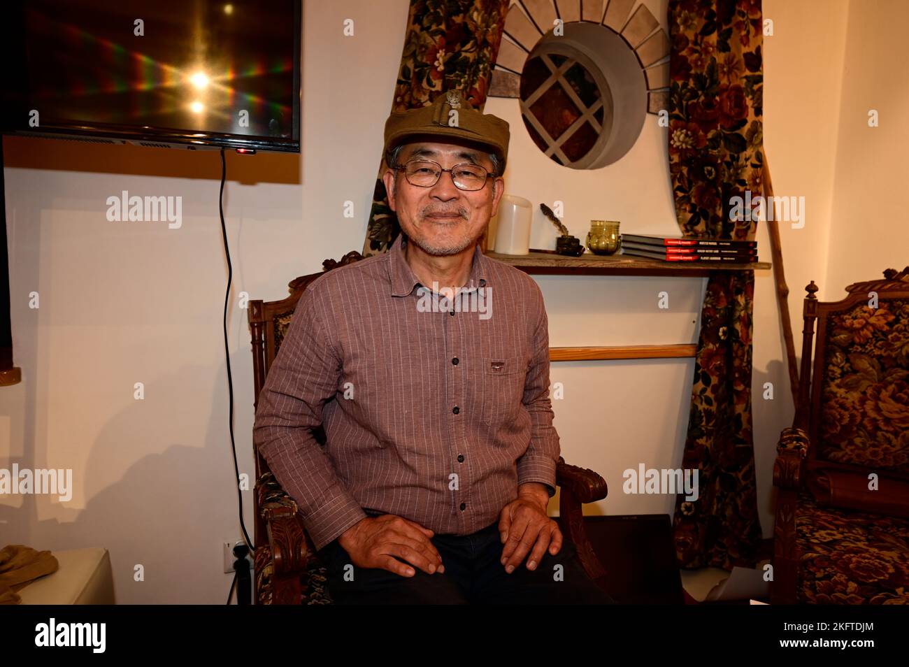 Hiroshi Kojima aka Keiun Naohiro beim JapanTag im LausitzMuseum