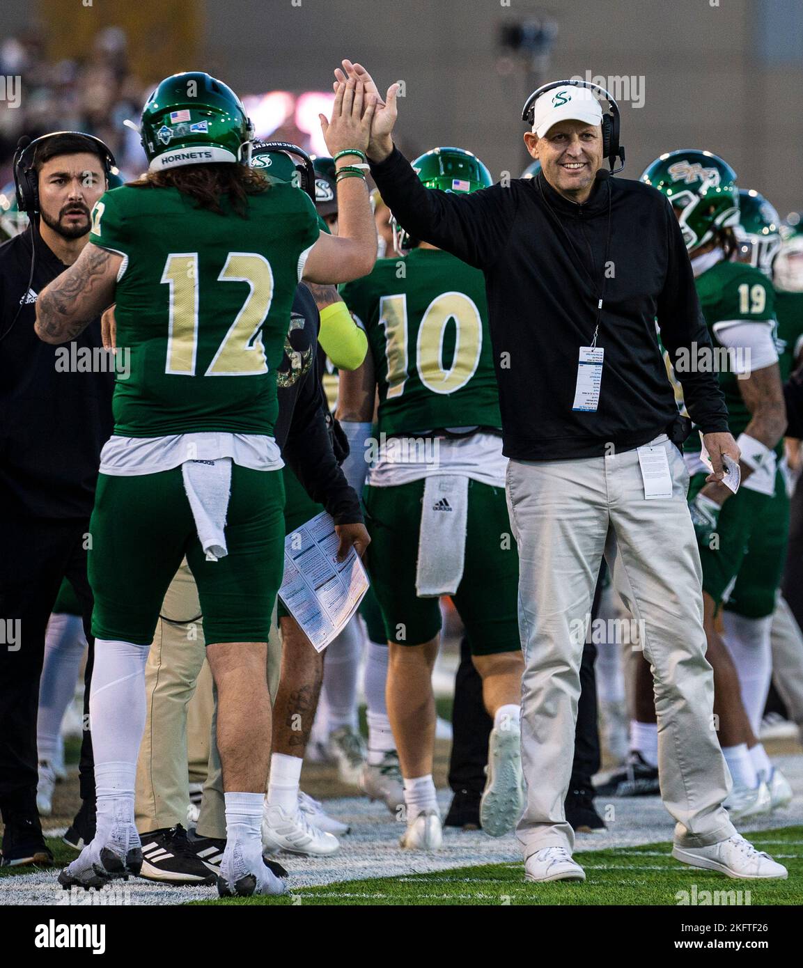 Stadium. 19th Nov, 2022. U.S.A. Sacramento State head coach Troy