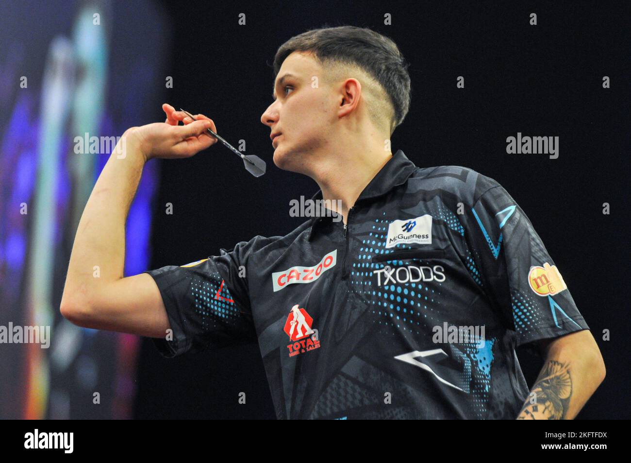 WOLVERHAMPTON, ENGLAND NOVEMBER 12 Nathan Rafferty of England during