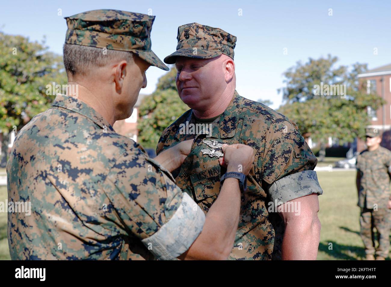 U.S. Navy Command Master Chief Scottie Cox, command master chief of 2d ...