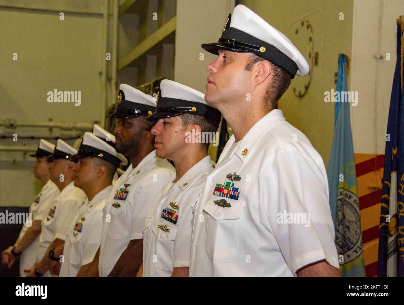 221007NJO8231093 SEA OF JAPAN (Oct. 7, 2022) Chief petty officers