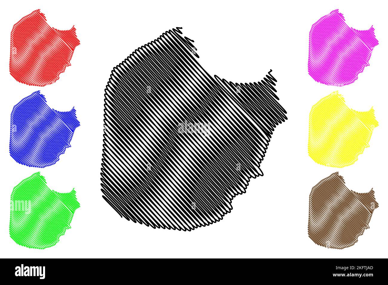 Farallon de Pajaros Island Commonwealth - Farallon De Pajaros Island Commonwealth Of The Northern Mariana Islands Pacific Ocean United States Of America Usa Map Vector Illustration Scrib 2KFTJAD 