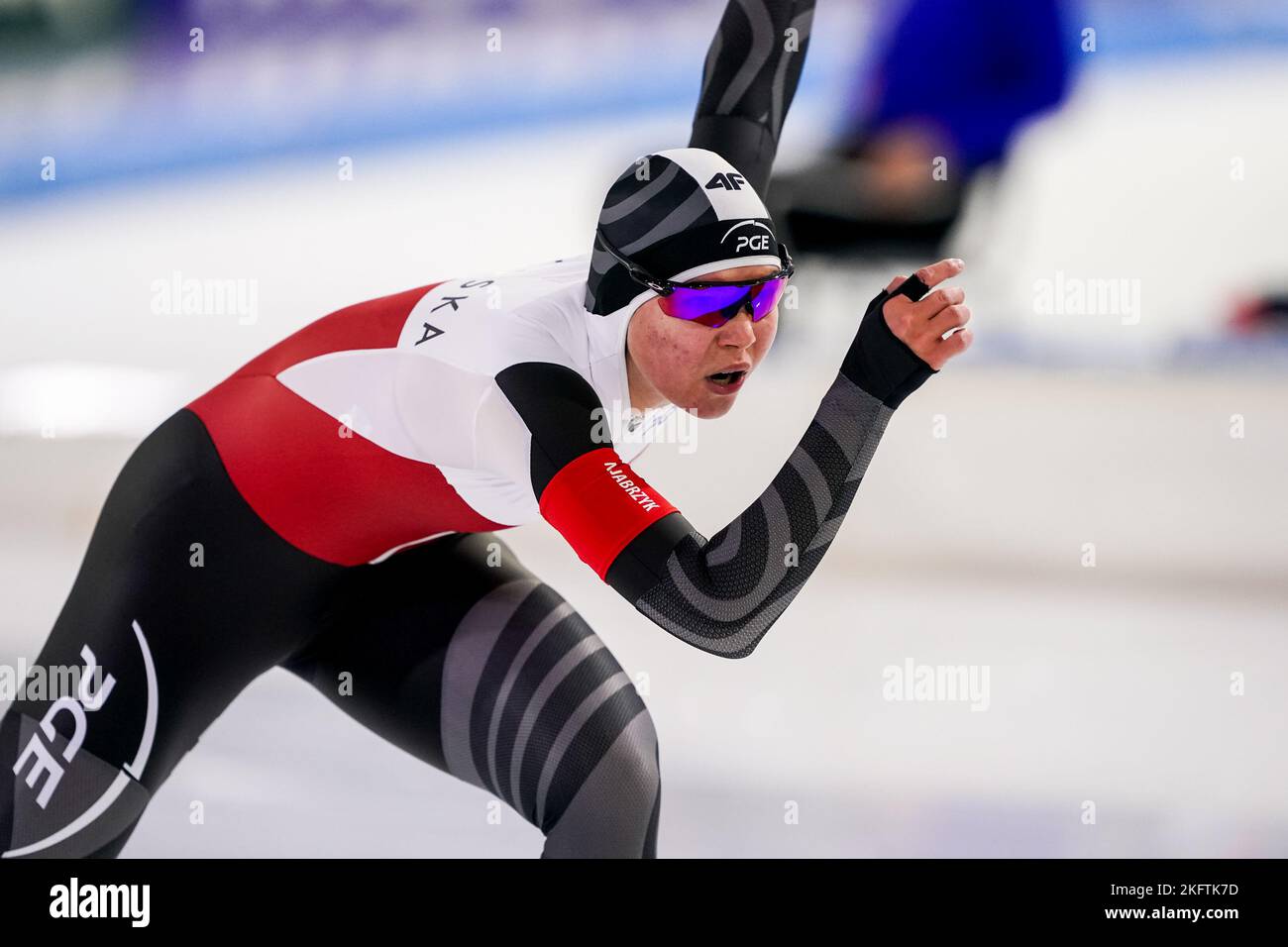HEERENVEEN, NETHERLANDS NOVEMBER 20 Natalia Jabrzyk of Poland