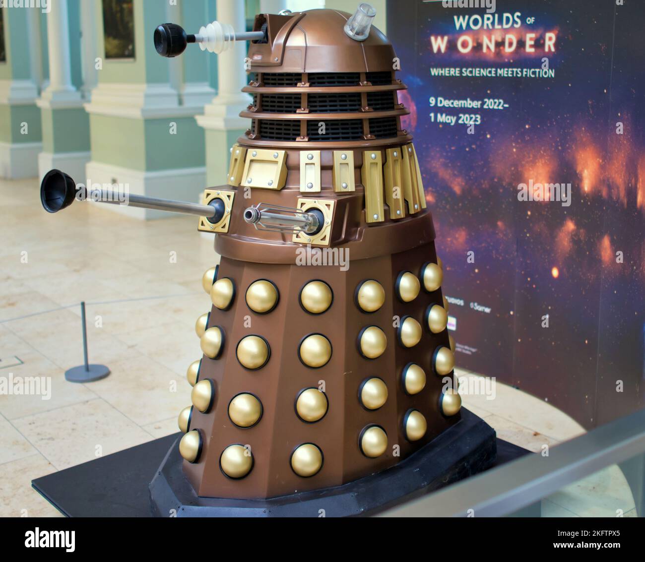 Doctor Who Worlds of Wonder Dalek National Museum of Scotland,  Chambers St, Edinburgh EH1 1JF Stock Photo