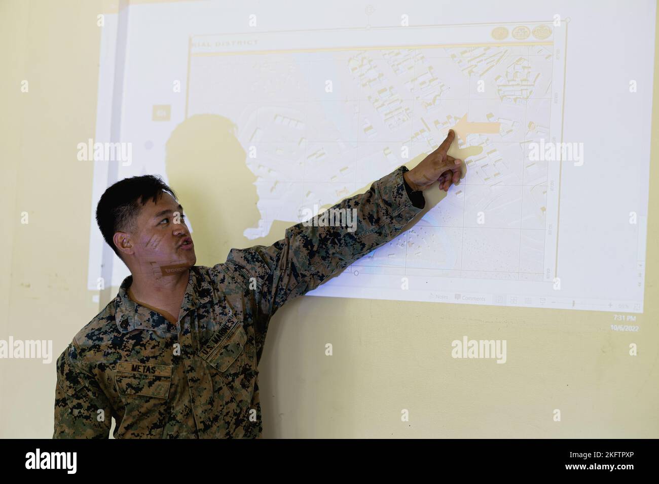 Ryan Metas U.S. Marine Corps Staff Sgt. Ryan Metas, a fire support Marine with the ...