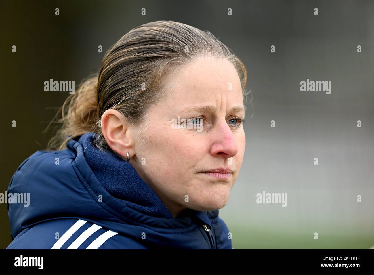 AMSTERDAM Ajax women trainer, coach Suzanne Bakker prior to the Dutch