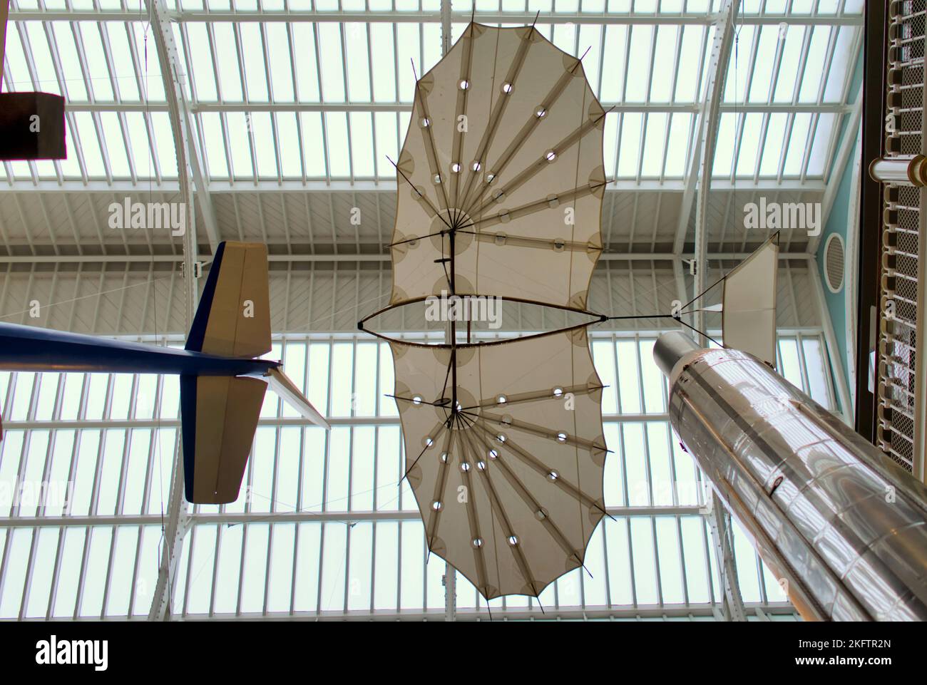 flying machine  National Museum of Scotland,  Chambers St, Edinburgh EH1 1JF Stock Photo