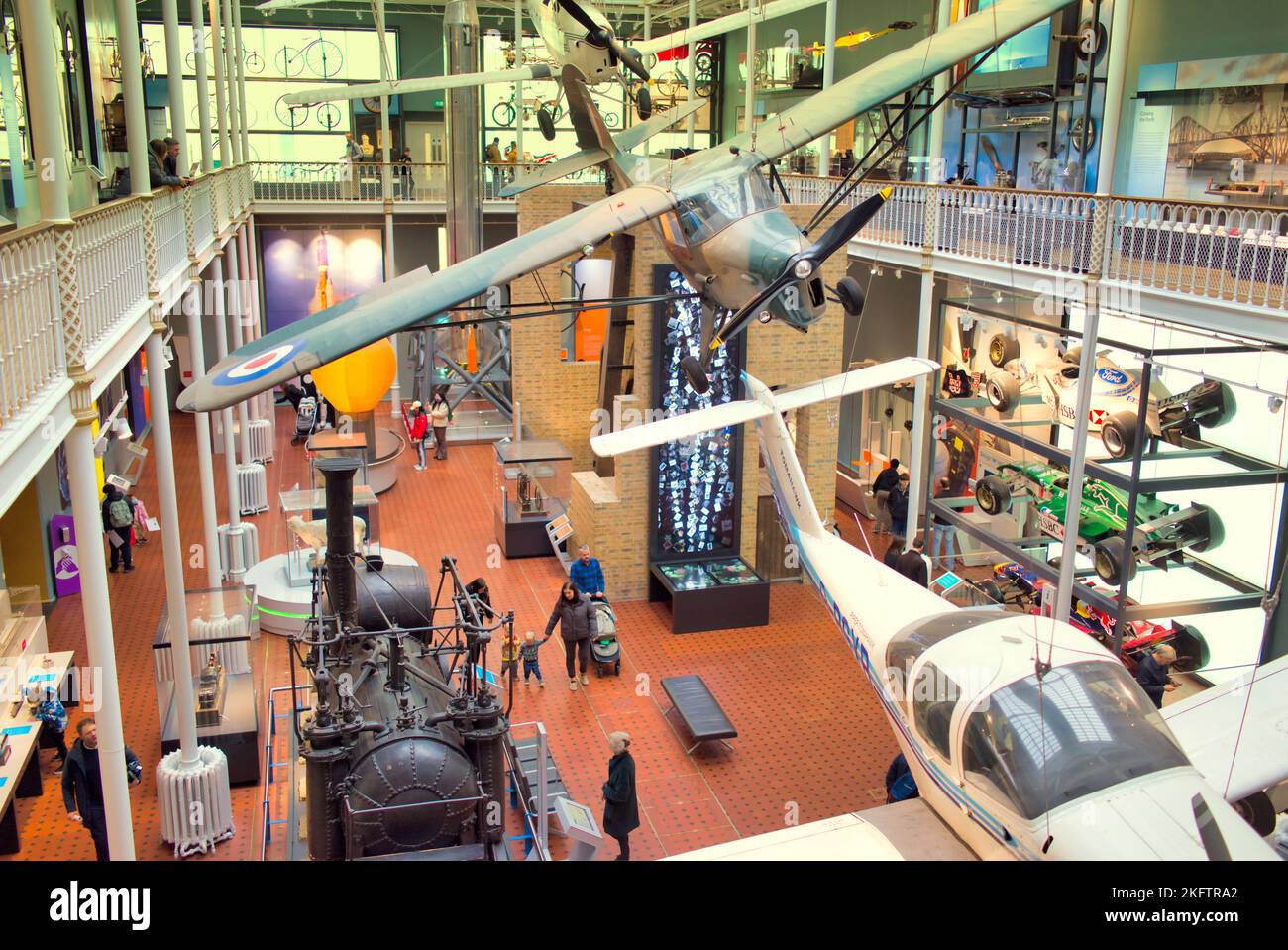 National Museum of Scotland,  Chambers St, Edinburgh EH1 1JF Stock Photo