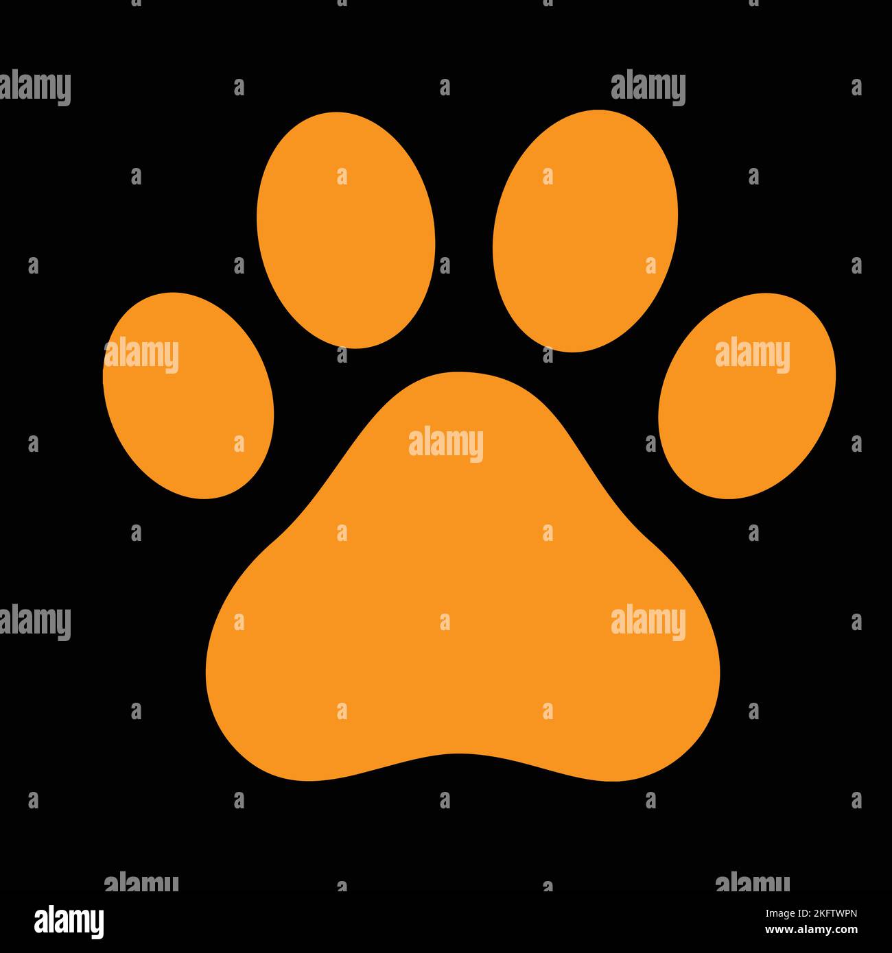 Cat Dog Paw Pets Claw animals Stock Vector Image & Art Alamy