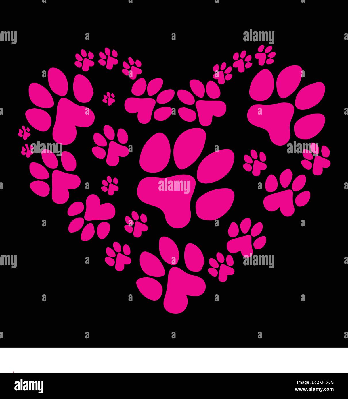 Cat Dog Paw Pets Claw animals Stock Vector Image & Art Alamy