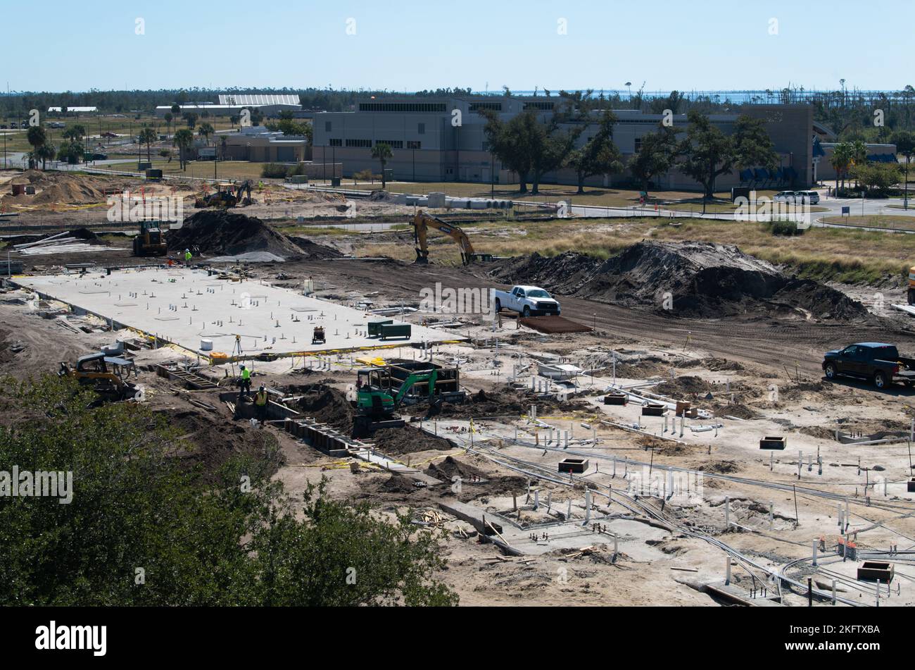 Construction continues on the second wing on the second wing of the