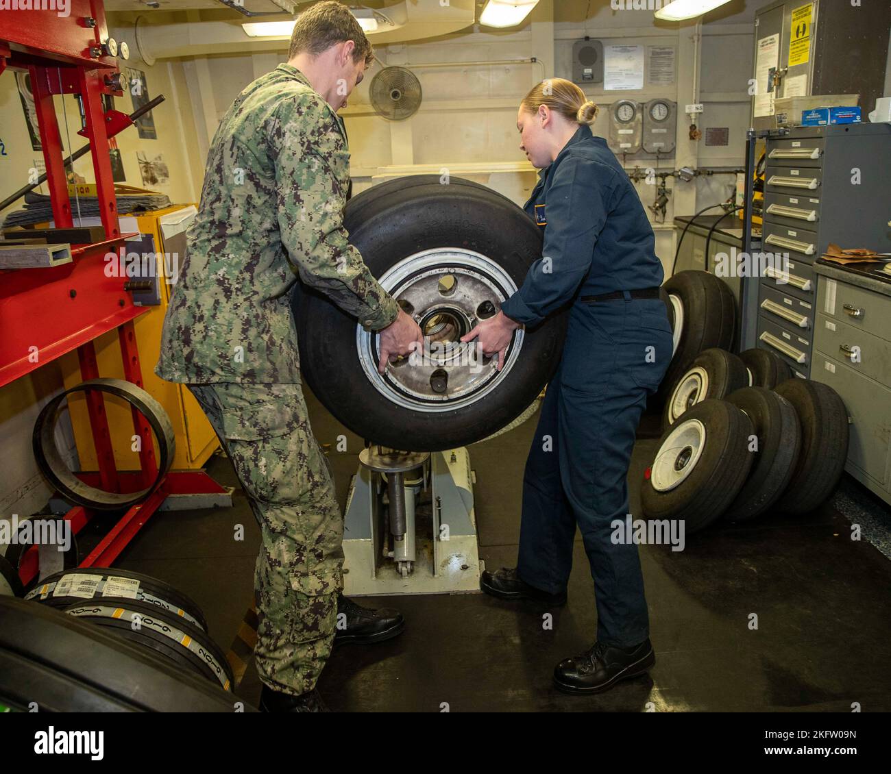 Aviation Structural Mechanic Airman Keldon Haselden from, Johnsonville